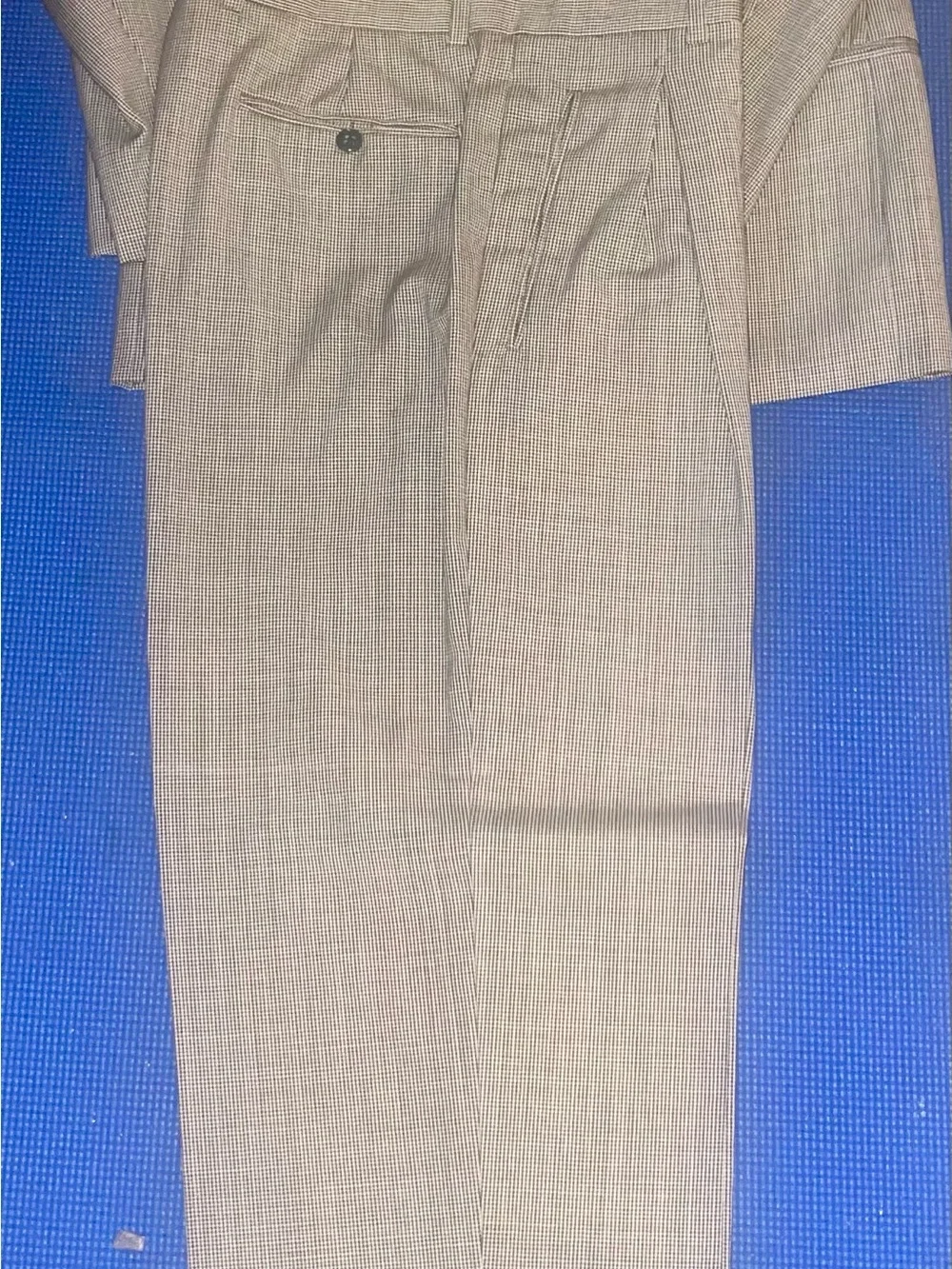 Vtg 90s Giorgio Armani Wool Suit 40S W30